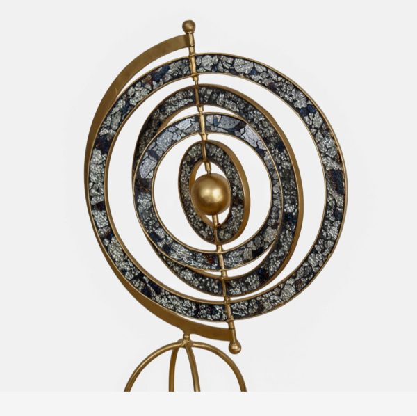 Modern Decor Rotating Sphere Crafts Minimalist